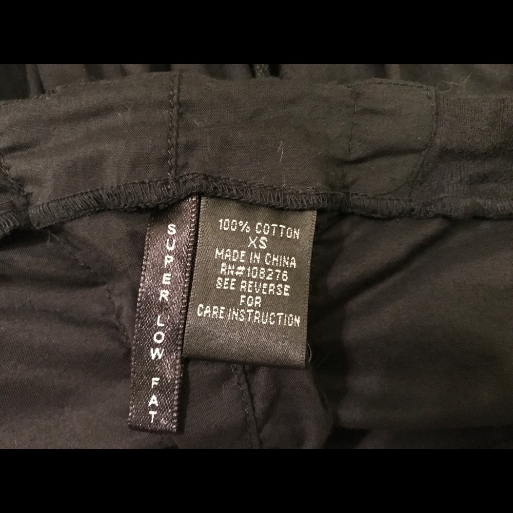 Vinyl pants